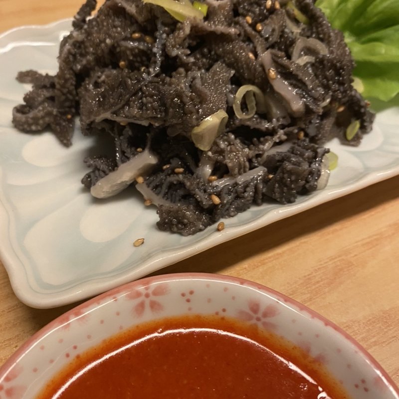 センマイ刺し(清水園)