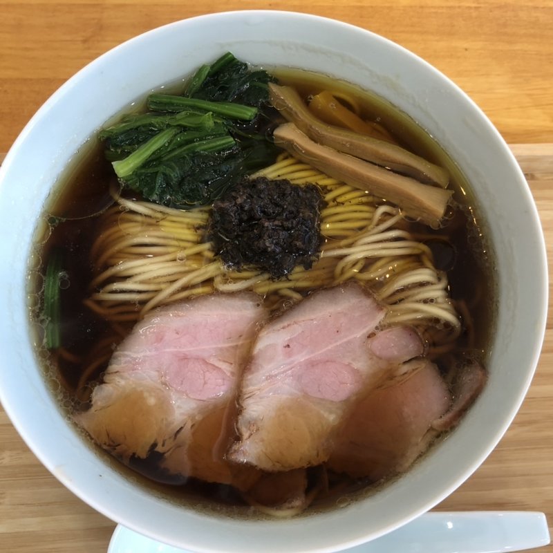 醤油そぼ芳醇(自家製麺と定食 弦乃月)