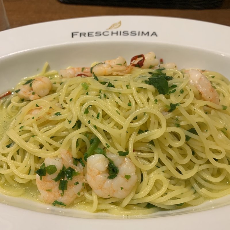 ペペロンチーノ　大盛(フレスキッシマ （FRESCHISSIMA）)