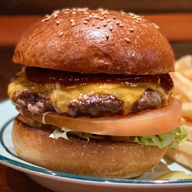 BBQベーコンチーズバーガー(California Diner JACKAL （カリフォルニア ダイナー ジャッカル）)