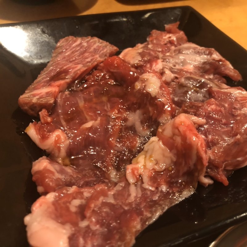 上ハラミ定食(カスヤ 八尾久宝寺店)