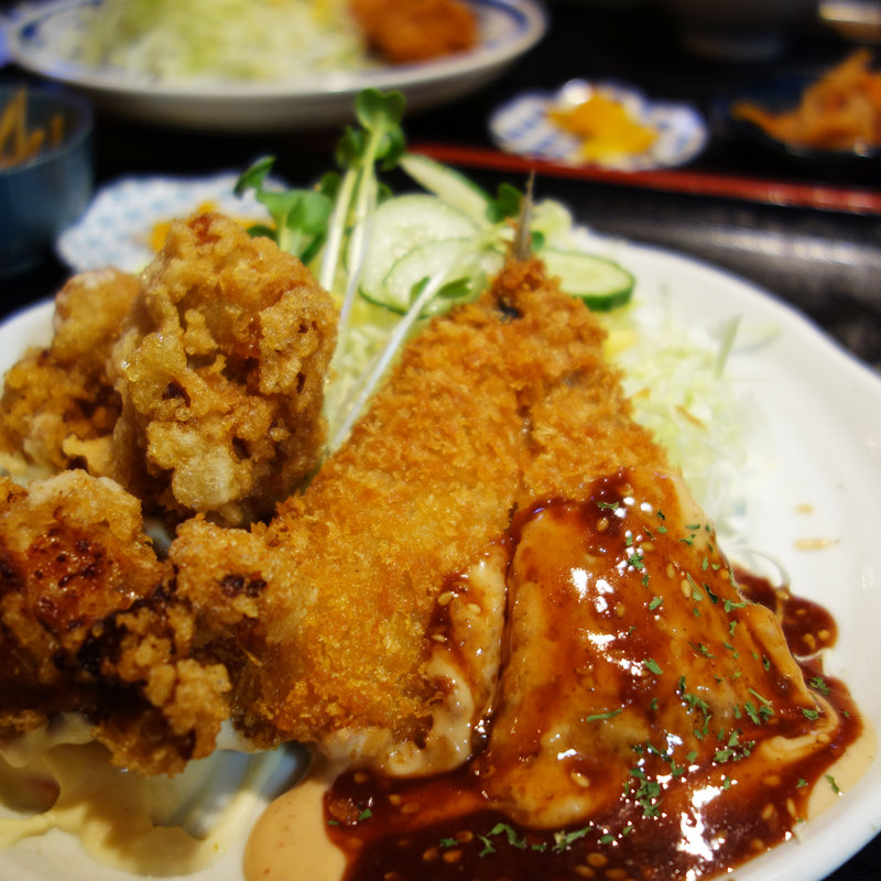 あじから定食(彩)