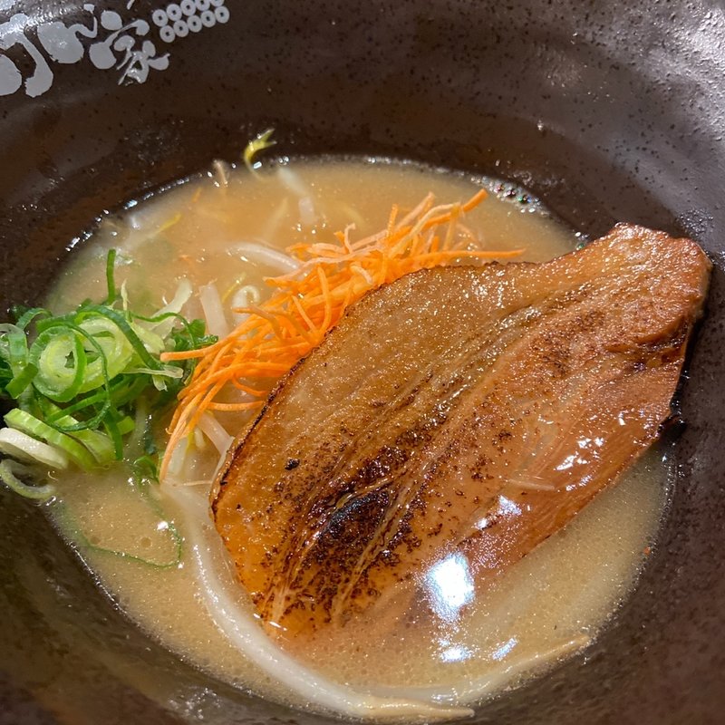 ハーフ　豚骨醤油ラーメン(げん家ラーメン 天六国分寺店)