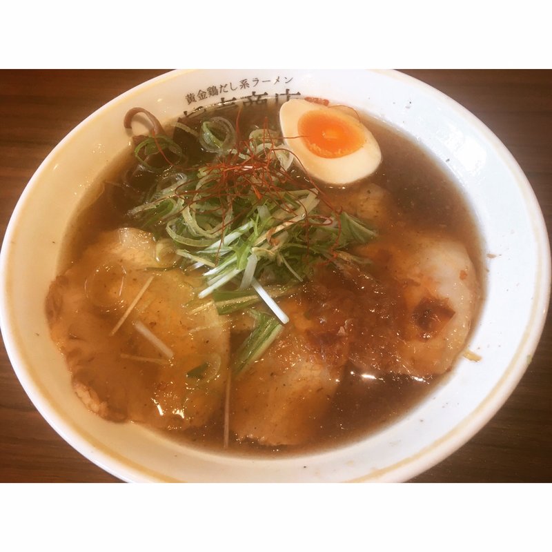 特製醤油らーめん(旨壱商店)