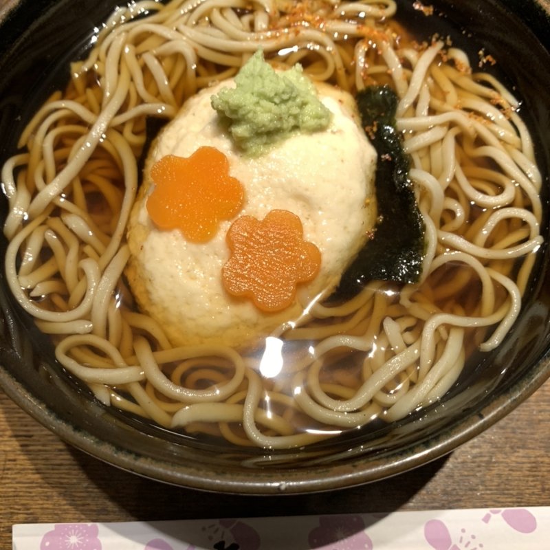 山かけ蕎麦(飛うめ)