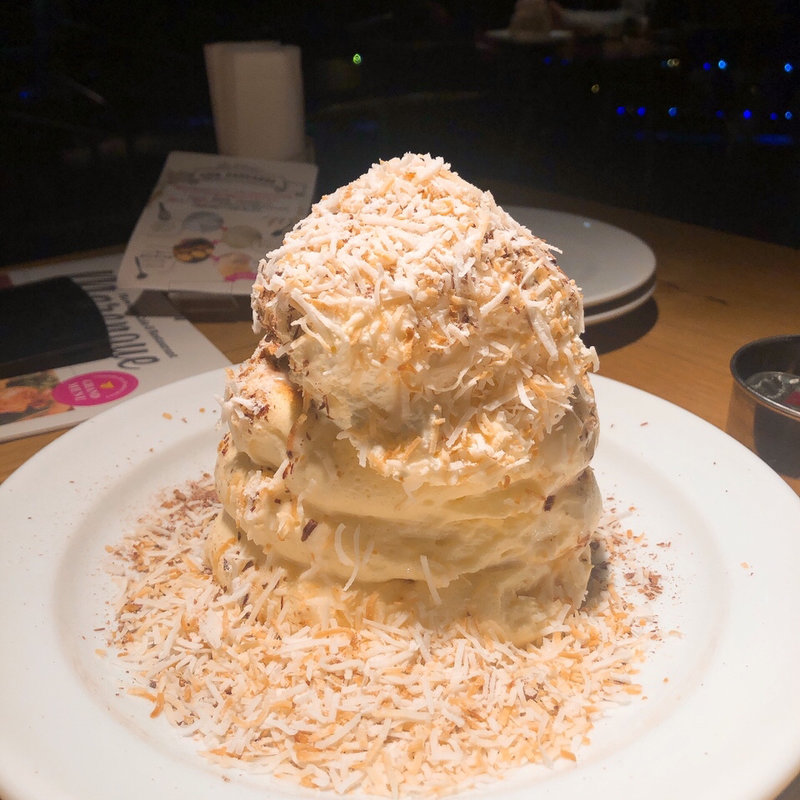 ココナッツパンケーキ(メレンゲ横浜 八景島シーパラダイス店)