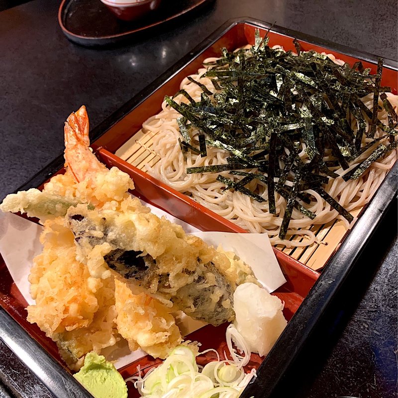 天ざる(そば処 賀満多家（kamataya）)