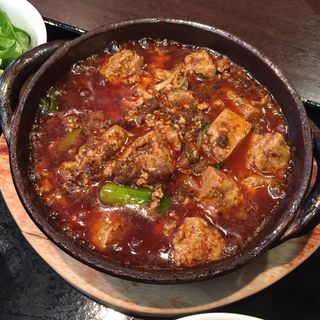 四川マーラー豆腐(古月 新宿)