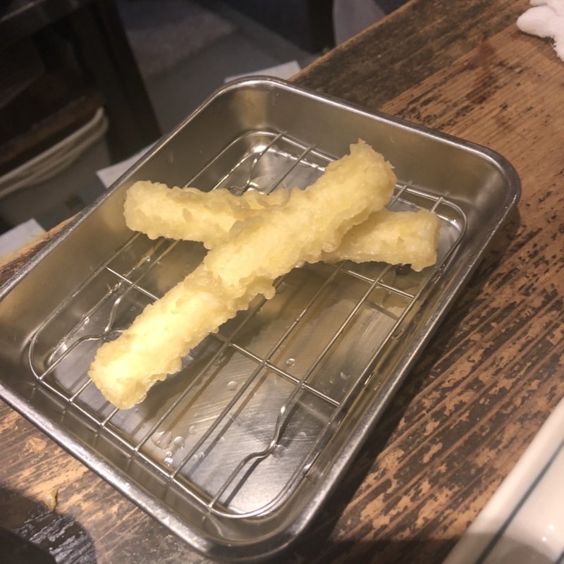 モッツァレラチーズ天(立ち呑み あたりや食堂 なんば店)