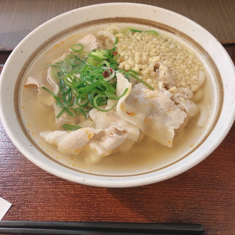 旨辛豚うどん(粋麺あみ乃や 近鉄鶴橋駅店)