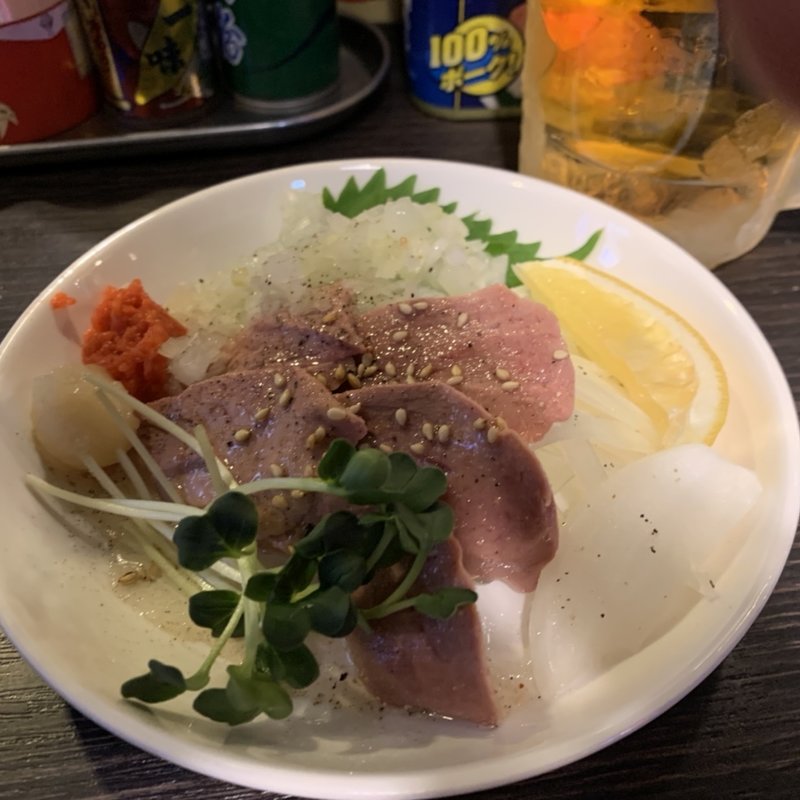 豚レバ刺(豚番長 蒲田西口店)