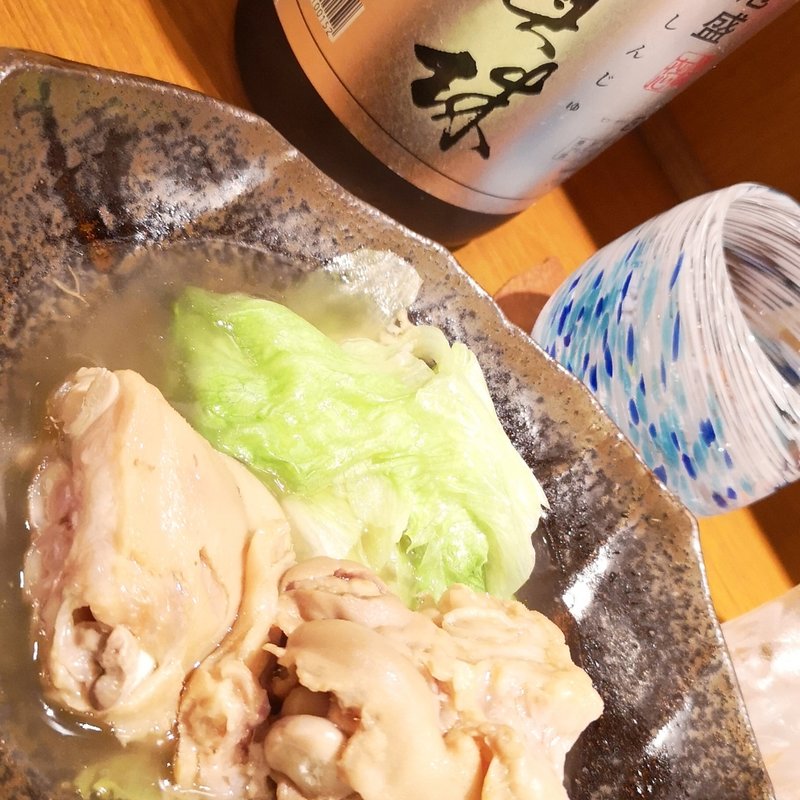 てびちと青菜のにつけ(Aticoco)