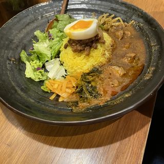 ろかプレート（ラムカレー選択）(SPICY CURRY 魯珈 （スパイシーカレー ろか）)