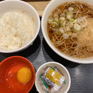 朝食納豆セット(いろり庵きらく 川崎店)