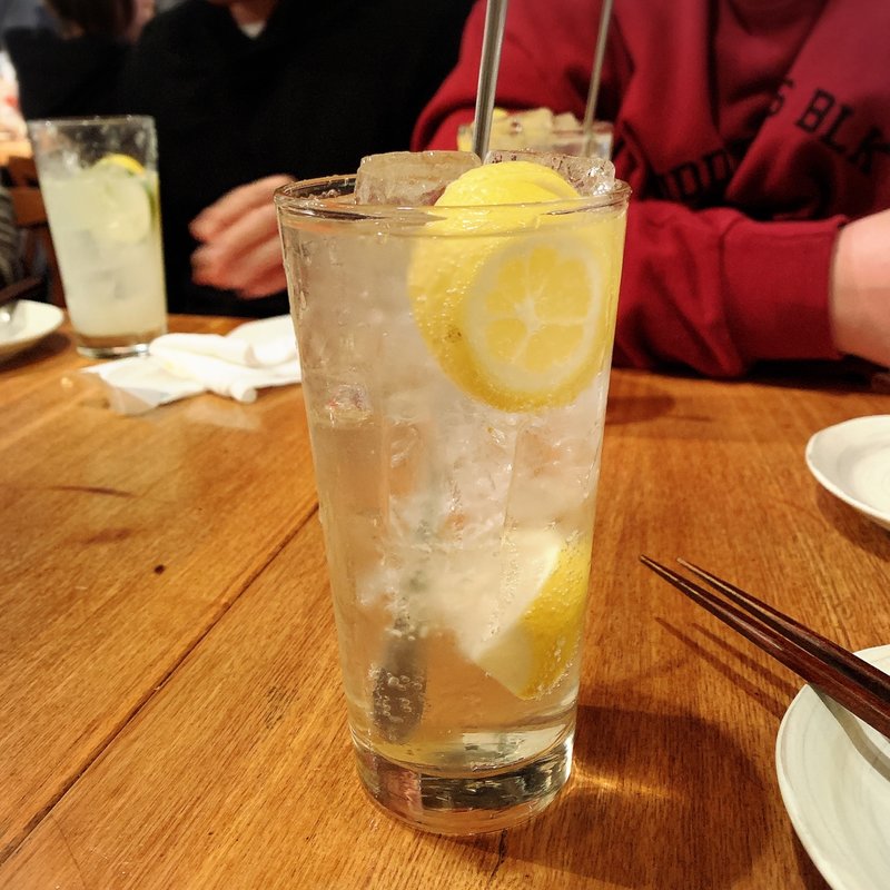 生レモンサワー(ミートマン 六本木店)