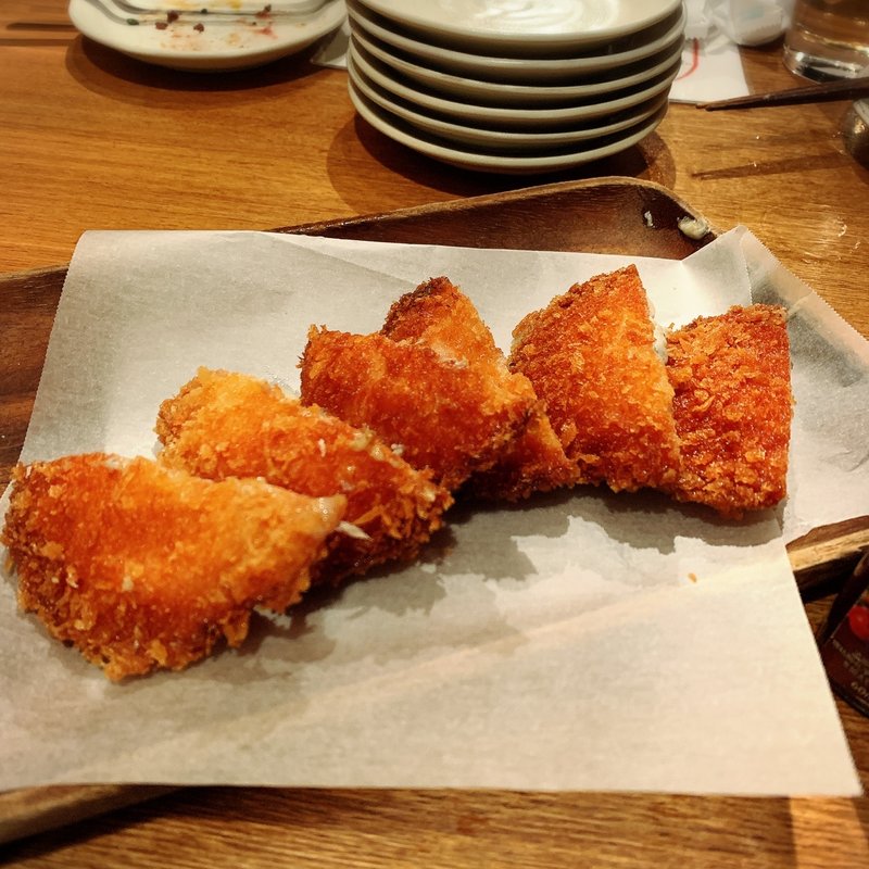 ブルーチーズのハムカツ(ミートマン 六本木店)