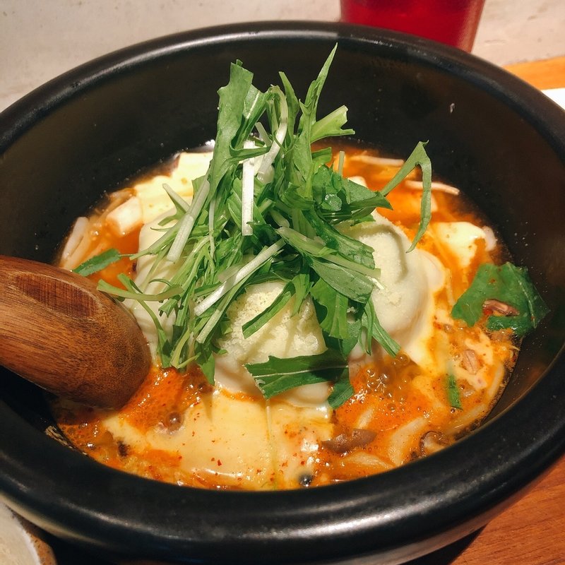 キムチチーズハンバーグ(山本のハンバーグ 渋谷食堂)