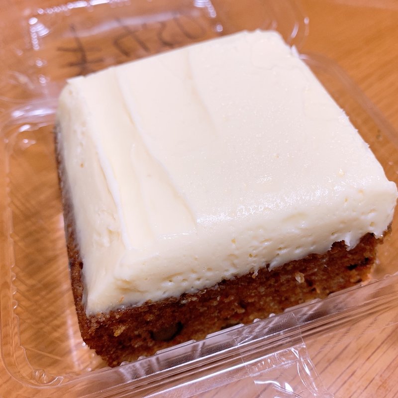 キャロットケーキ(ブラフ ベーカリー)