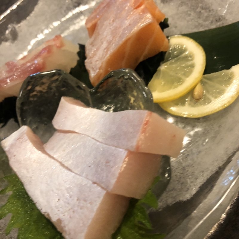 お造り　三種(御肴 かわせみ )