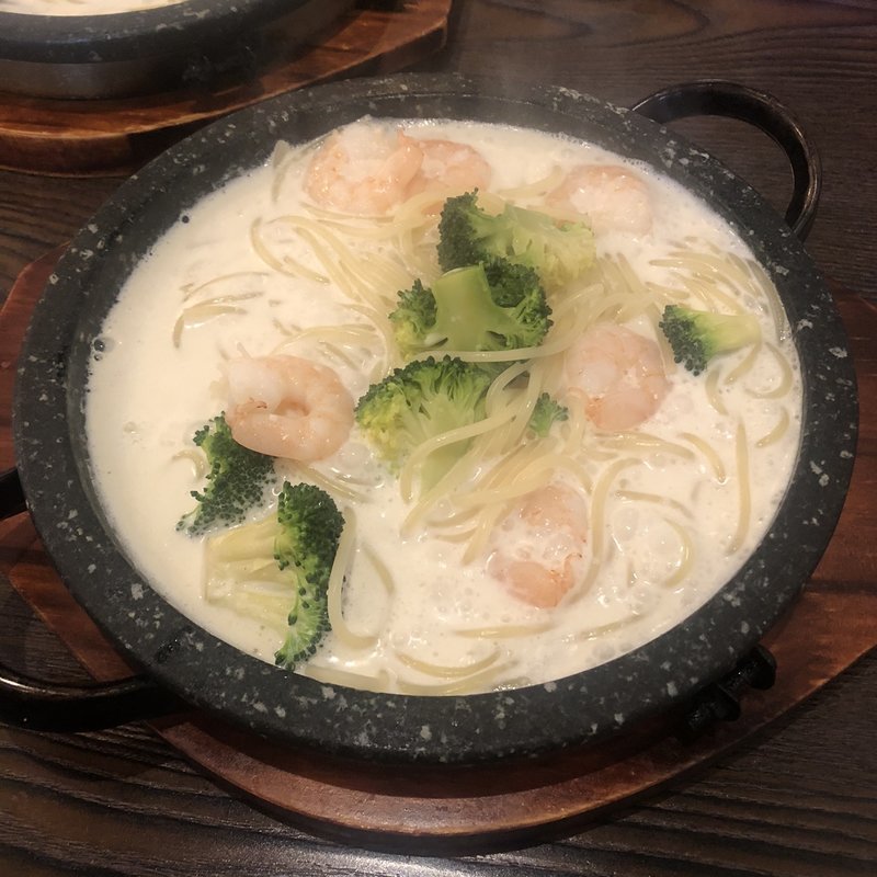 石焼き生パスタ(魔法のパスタ )