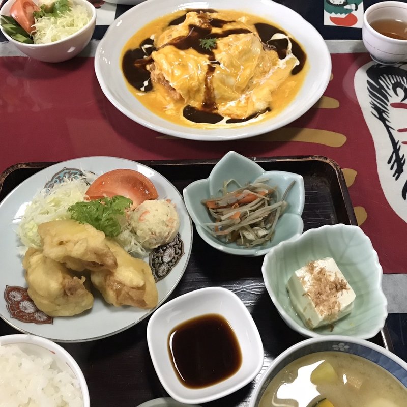 かぐや姫定食ととろとろオムライス(金太郎 )