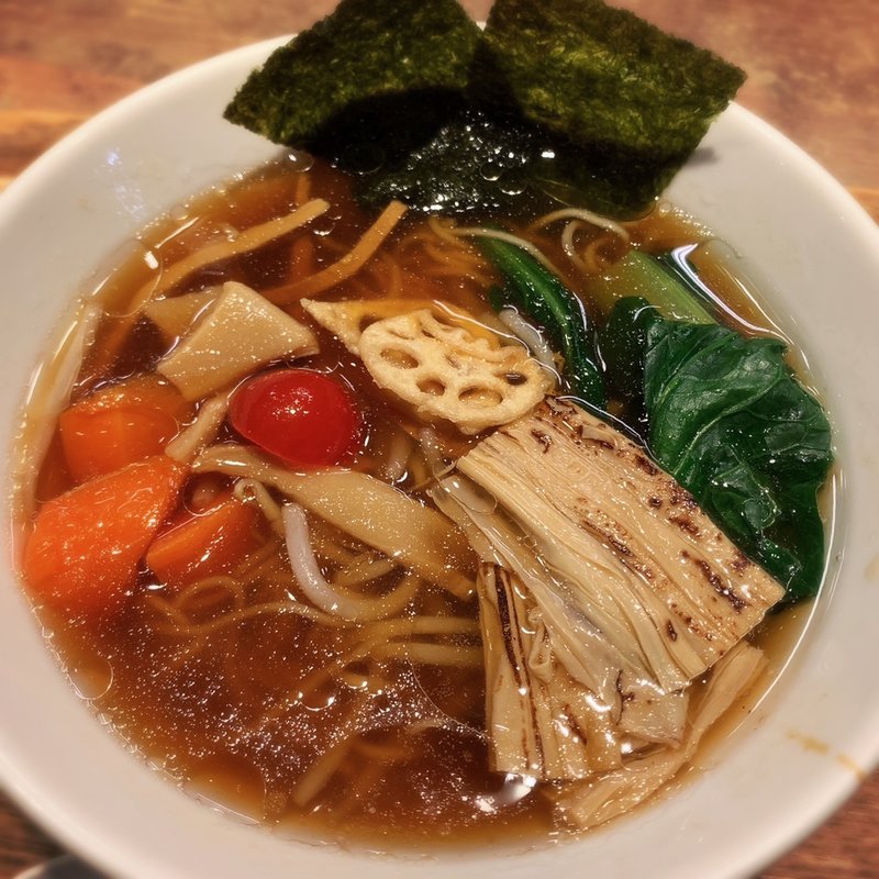 ベジらーめん・醤油(T'sたんたん エキュート上野)