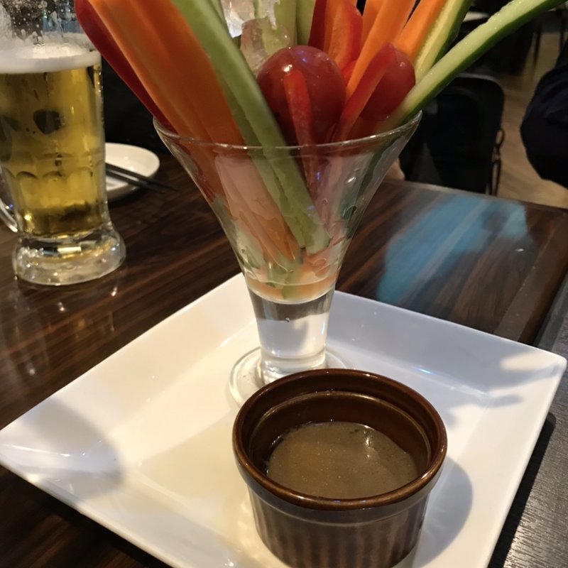旬野菜のバーニャカウダー(新宿美食倶楽部　AMANOGAWA )