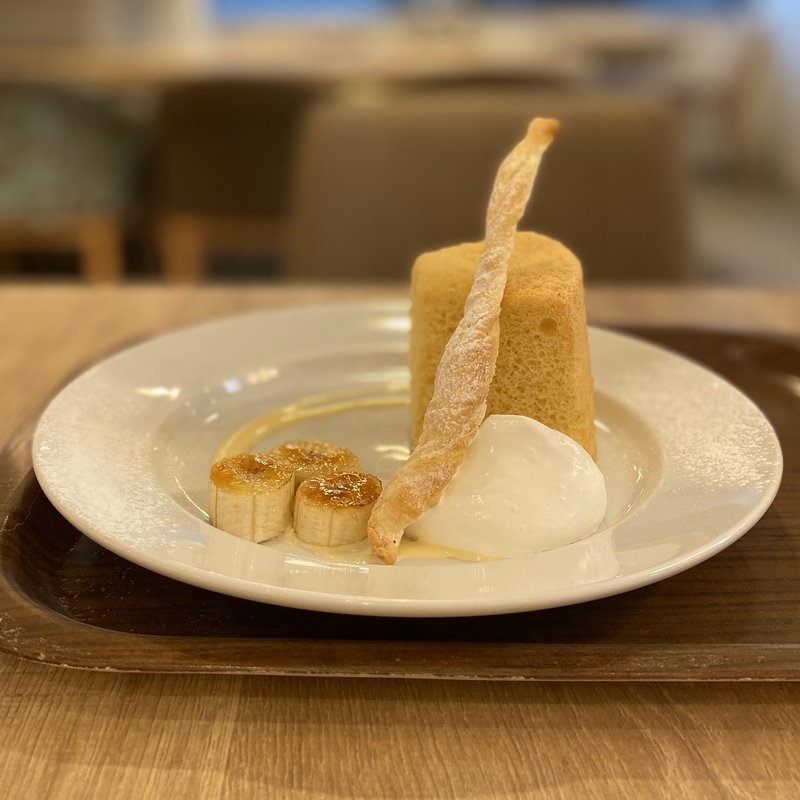 鎌倉シフォンケーキ(プレーン)(ヴィレッジカフェ ロフト名古屋店)