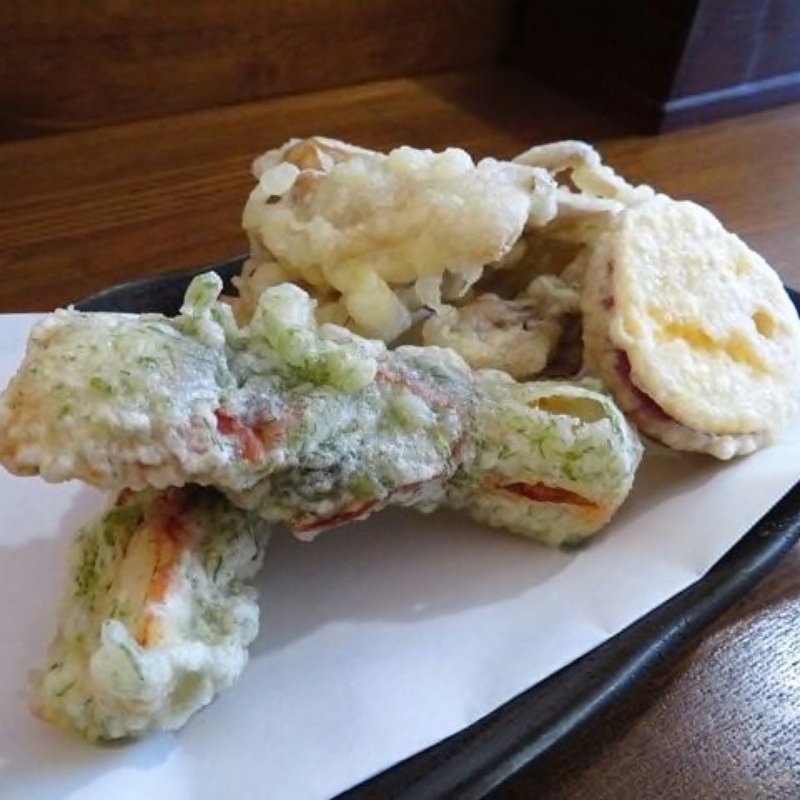 ちくわ天(おまけ野菜天付き)(谷川製めん所 )