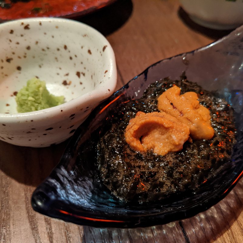 雲丹岩のりわさび(おでん屋 ずぶ六)