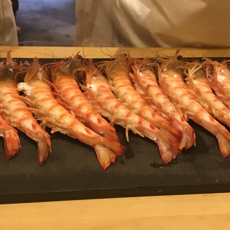 車えびの握り(鮨 なんば )