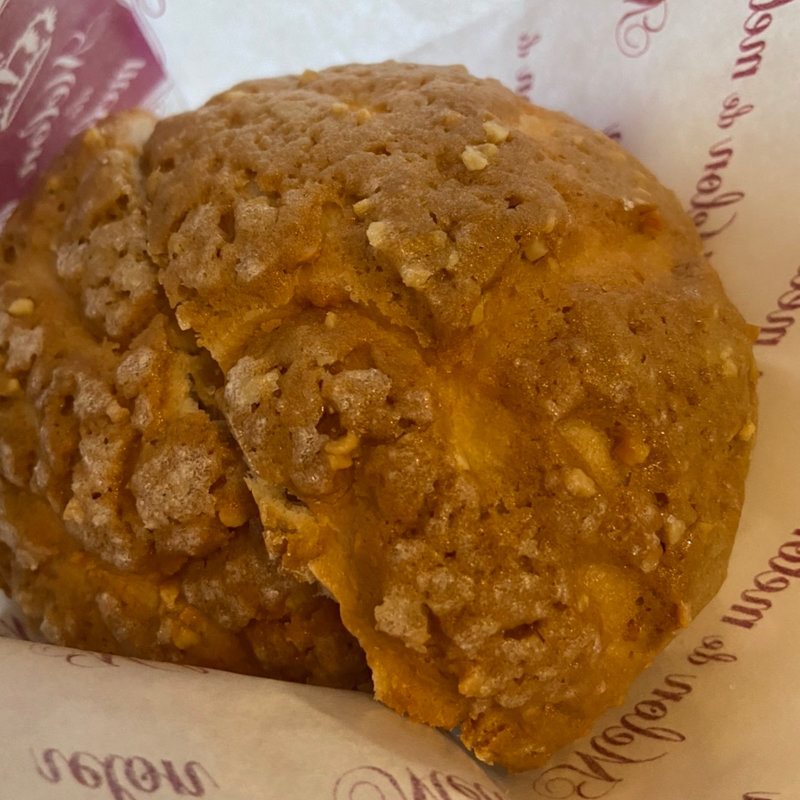 クランチアーモンドメロンパン(Melon de melon 高宮店)