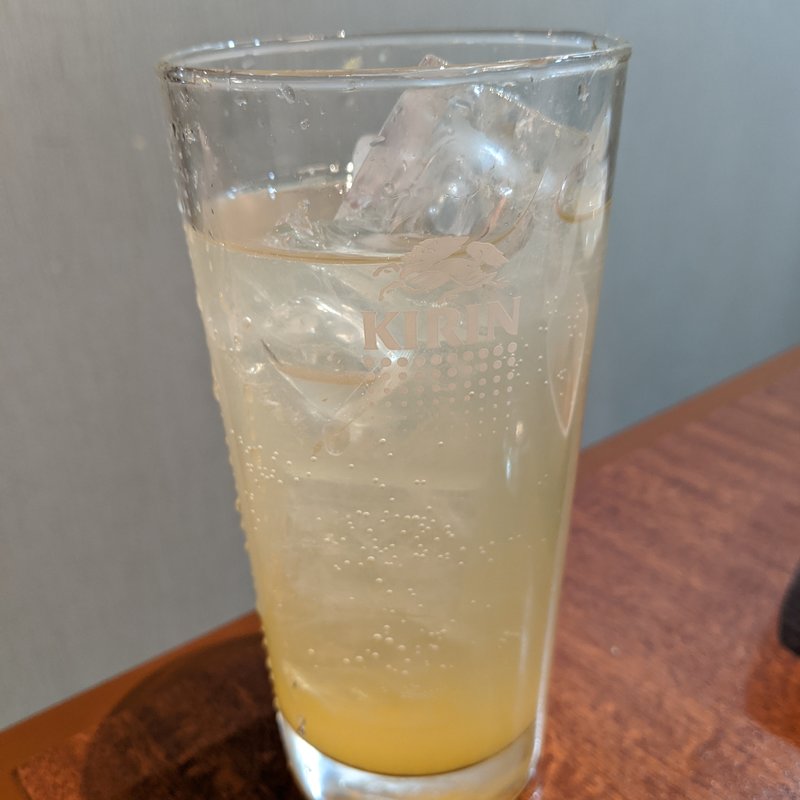 あらごしリンゴサワー(焼肉ブルズ亭 中野坂上店)