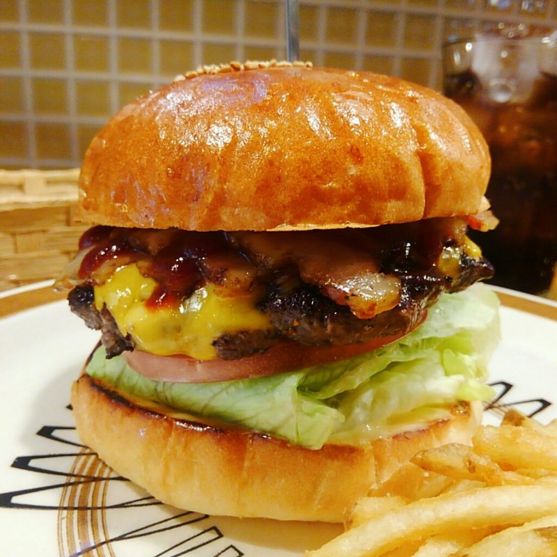 BBQベーコンチーズバーガー(ザ ハンバーガー （THE HAMBURGER）)