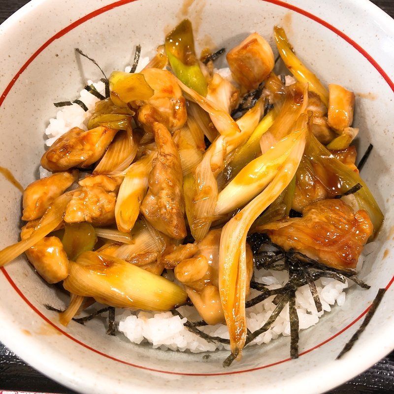 信玄鶏のねぎ間丼(水琴茶堂 フォレストモール富士河口湖店)