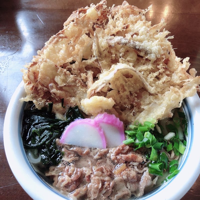 肉ごぼ天うどん(港屋 千兵衛)