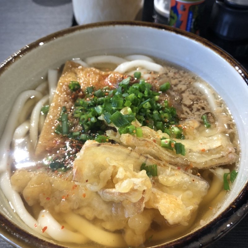 肉ゴボウうどん(いたんこ)