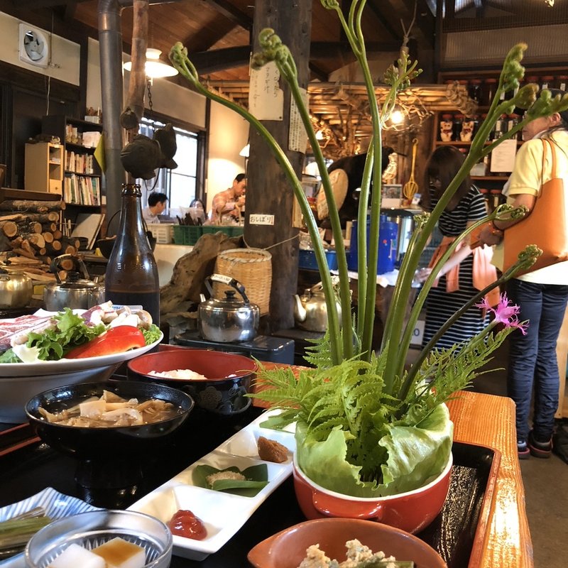 夢ワラビ定食(仙人小屋 )