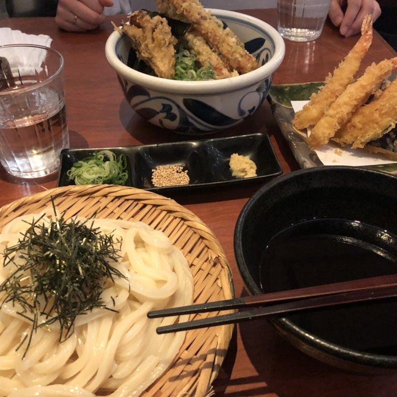 天ざるうどん(あんぷく )