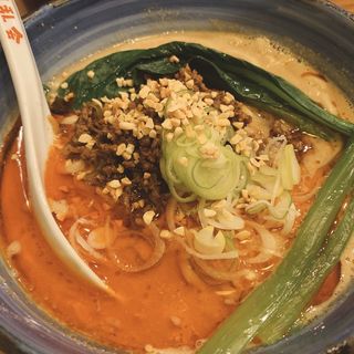 胡麻ダレ担々麺(自家製麺 啜乱会)