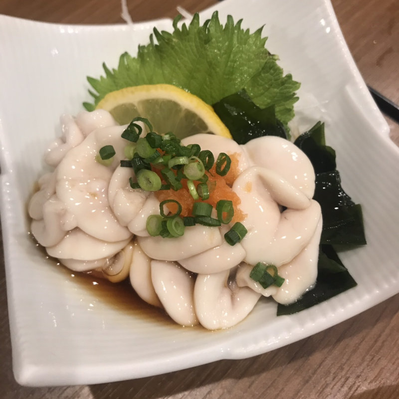 白子ポン酢(魚の四文屋 高円寺店)