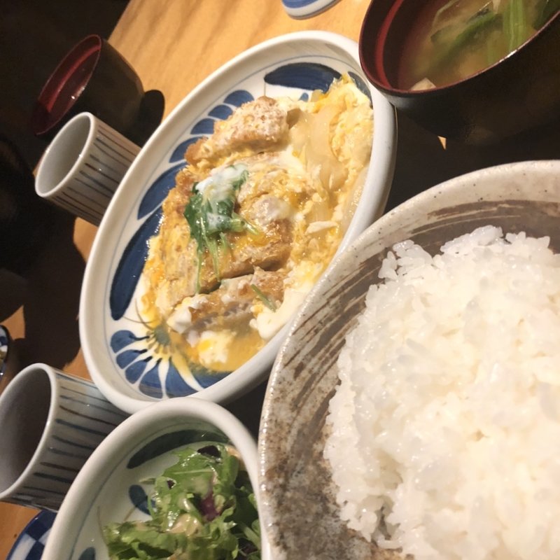 かつ煮定食(味処藤の坊本店)