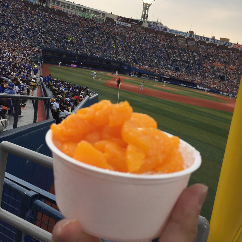 みかん氷(濱星樓)