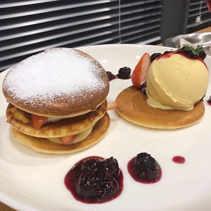 季節のパンケーキ(オレンジカフェ-Orange Cafe)