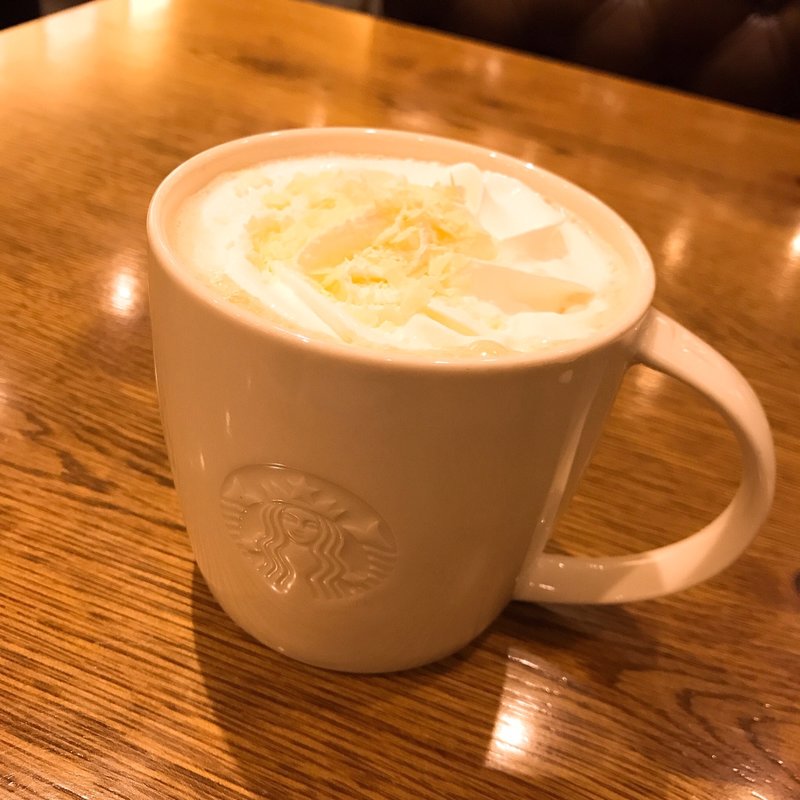 ホワイトチョコレートラテ(スターバックスコーヒー 千葉センシティタワー店)