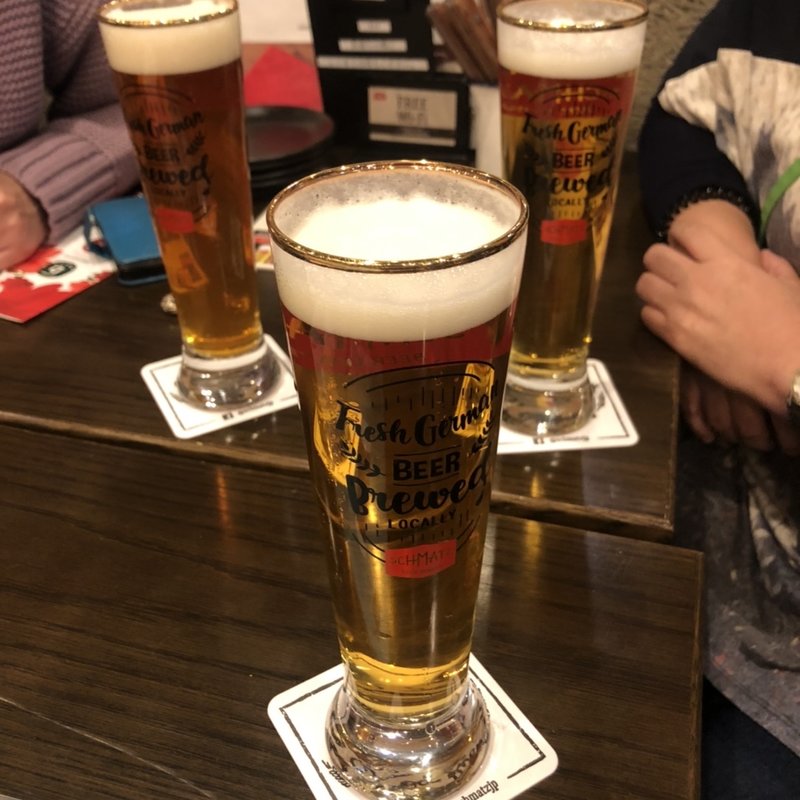 クラフトビール(シュマッツ・ビア・ダイニング 川崎)