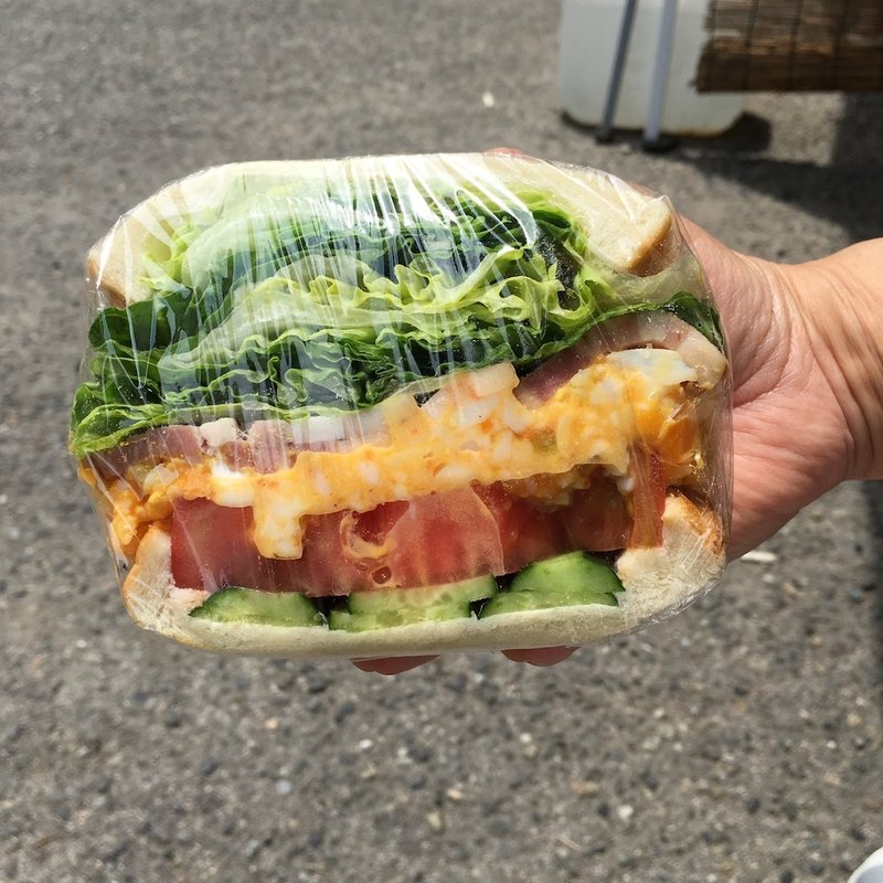 旬の素材のサンドイッチ(食パン専門店 利)