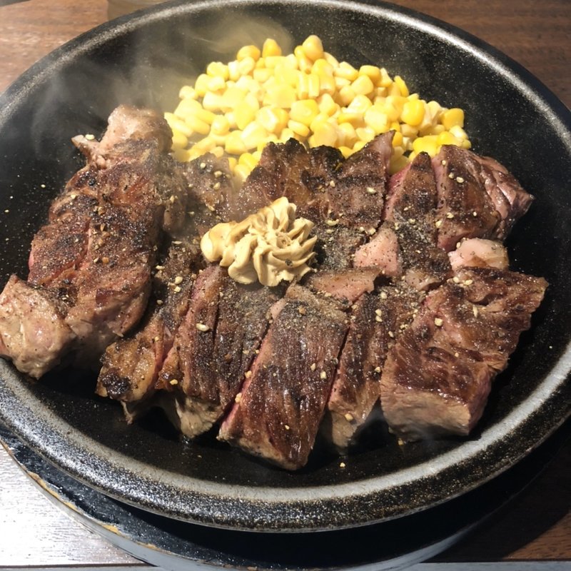 ワイルドステーキ450g(いきなりステーキ 甲賀水口店)