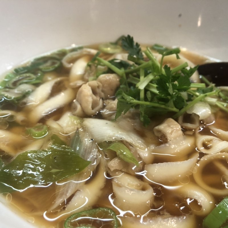 ホルモン刀削麺(刀削麺園)