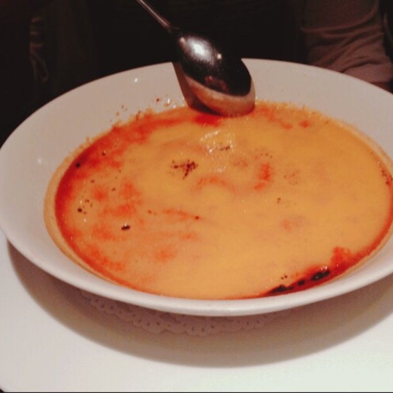 安納芋のクレームブリュレ(なっぱjuicy)